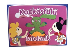Kockásfülű labdázik kirakó