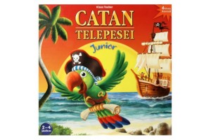 Catan telepesei Junior - kalózos társasjáték