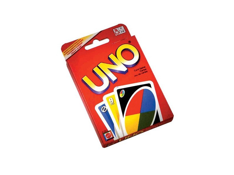 UNO kártyajáték – színes kártyák és akciólapok