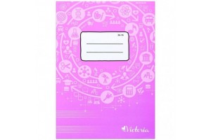 Victoria A5 hangjegyfüzet — 32 lap, gyerekeknek
