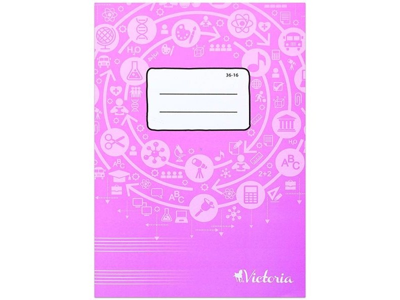 Victoria A5 hangjegyfüzet — 32 lap, gyerekeknek