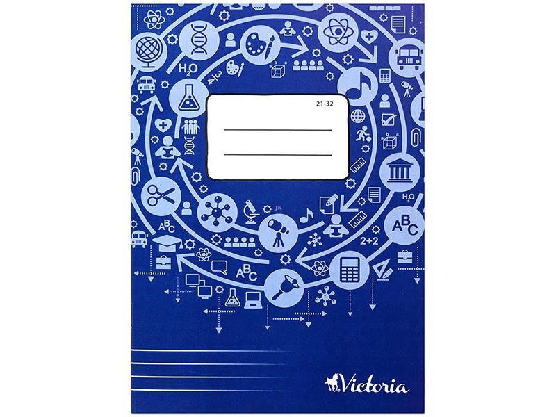 Victoria A5 vonalas füzet - 32 lap