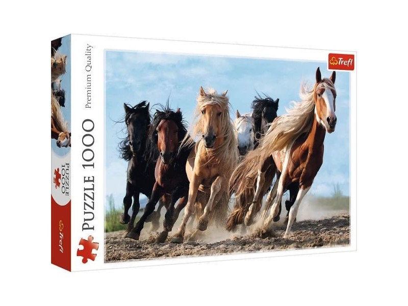 Trefl Vágtázó lovak - 1000 db puzzle