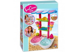 Tengerparti fagyizó homokozókészlet - formák és kiegészítők