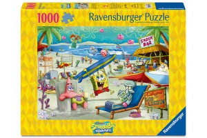 Puzzle 1000 db - SpongyaBob