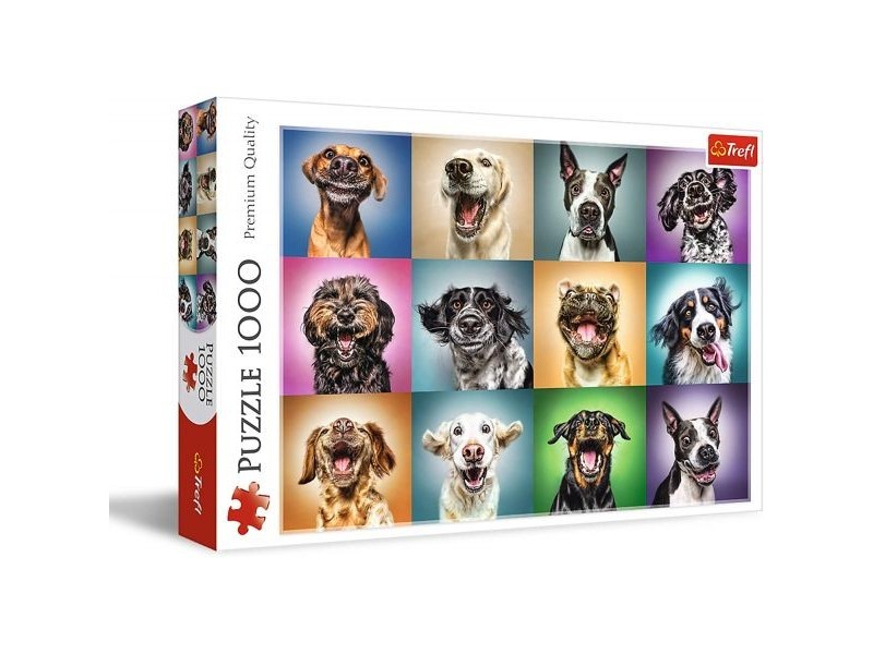 Trefl Vicces kutyák 1000 darabos puzzle