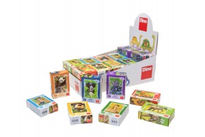 Minipuzzle 54 db - állatok
