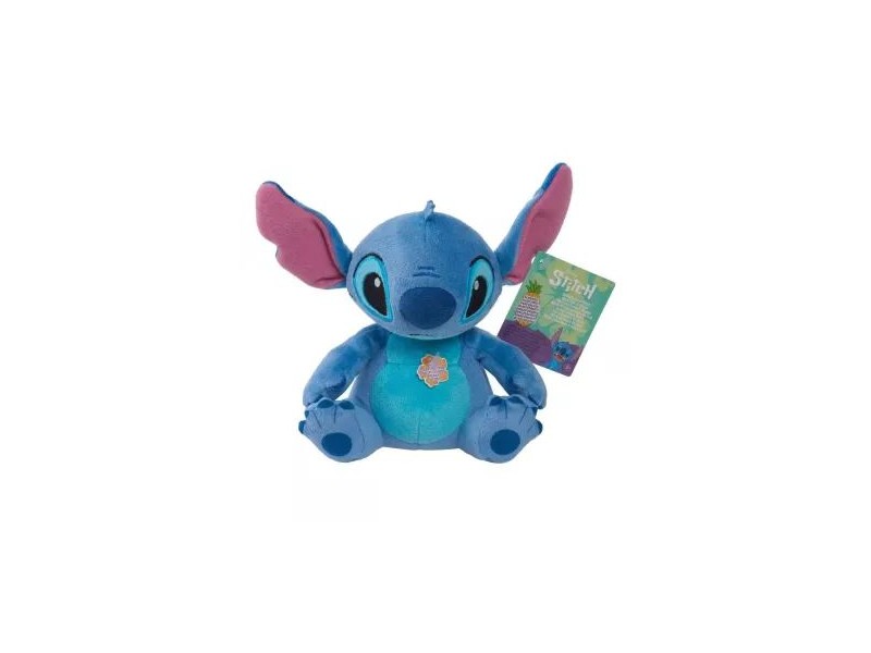 Disney Stitch illatos interaktív plüss, 14 cm