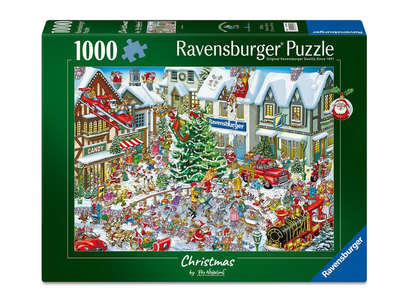 Karácsonyi hangulat 1000 db puzzle - Ravensburger