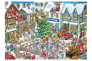 Karácsonyi hangulat 1000 db puzzle - Ravensburger