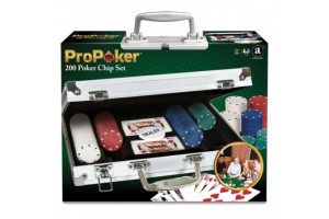 ProPoker 200 póker készlet alumínium táskában