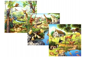 Ravensburger: Állatok 3 x...
