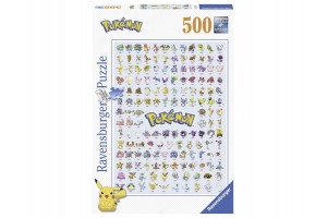 Puzzle 500 db - Pokémonok