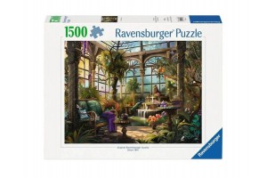 Puzzle 1500 db - Zöld ház