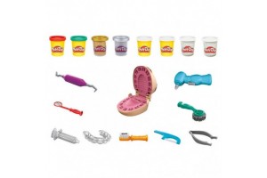 Play-Doh fogászati gyurmaszett - 8 tégely és kiegészítők