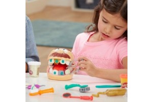 Play-Doh fogászati gyurmaszett - 8 tégely és kiegészítők