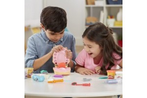 Play-Doh fogászati gyurmaszett - 8 tégely és kiegészítők