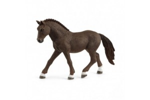 Schleich kézzel festett német lovagló póni figura 13926