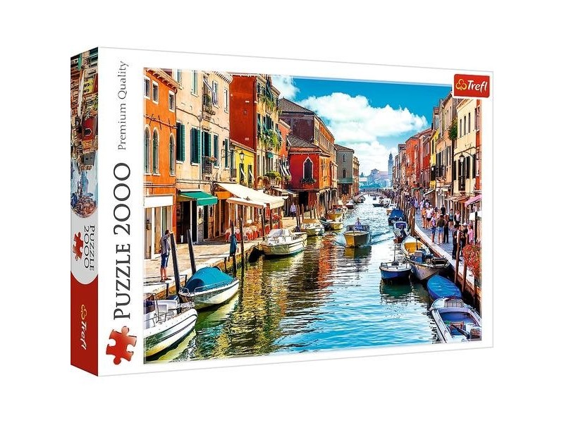 Trefl 2000 db Murano-sziget (Velence) puzzle