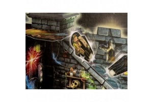 Ghost Castle - Szellemkastély társasjáték (3D kastély)