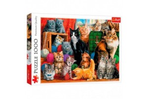 Trefl Macskatalálkozó - 1000 db-os puzzle