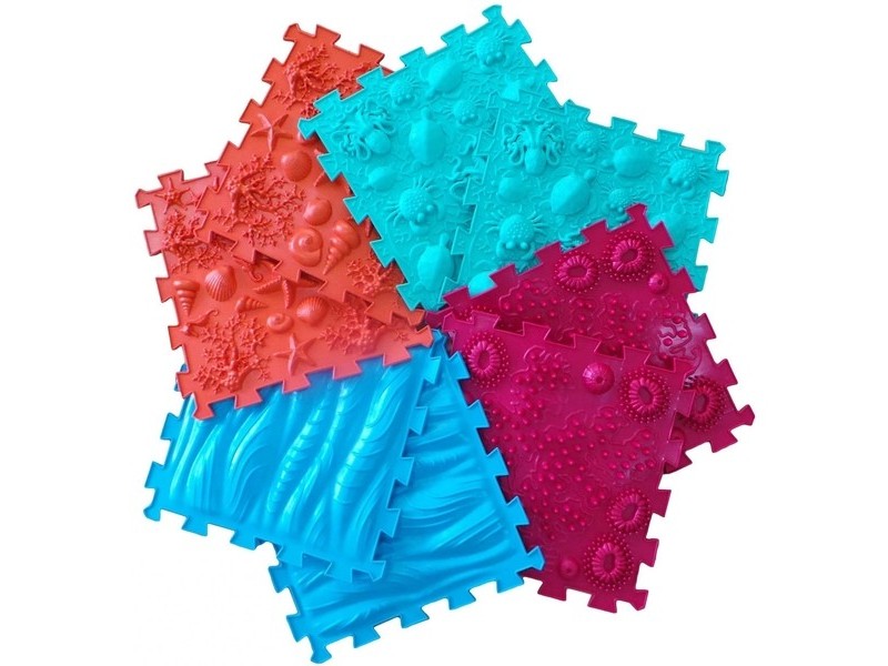 Ortho Puzzle ortopédiai szőnyeg - Tenger (8 db)