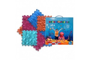 Ortho Puzzle ortopédiai szőnyeg - Tenger (8 db)