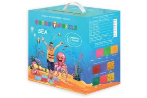 Ortho Puzzle ortopédiai szőnyeg - Tenger (8 db)