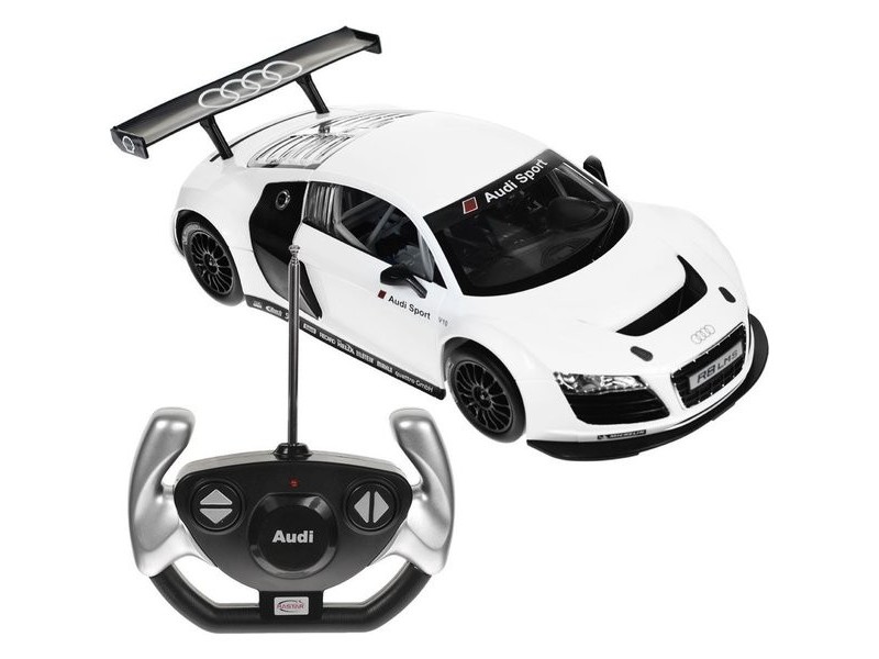 Rastar Audi R8 távirányítós autó 1:24, fehér
