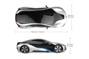 Rastar BMW i8 távirányítós autó 1:24 ezüst