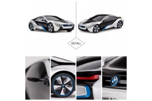 Rastar BMW i8 távirányítós autó 1:24 ezüst