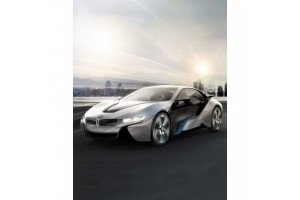 Rastar BMW i8 távirányítós autó 1:24 ezüst