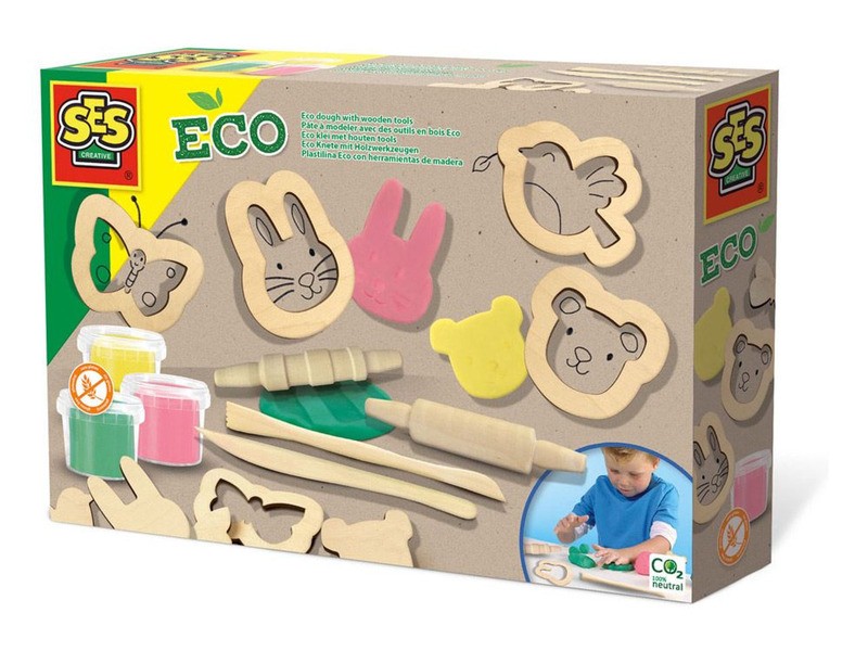 ECO gyurma fa eszközökkel – kreatív készlet