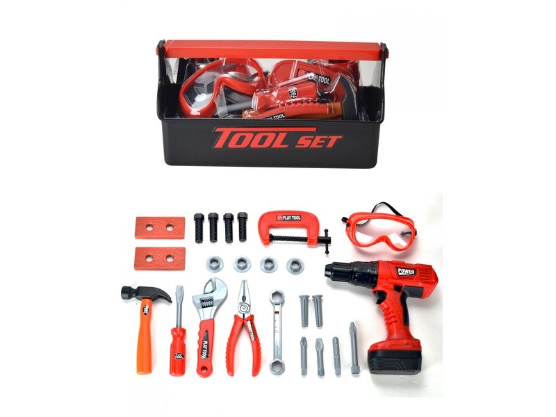 Szerszámos láda 25 db-os - gyerekjáték