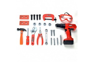 Szerszámos láda 25 db-os - gyerekjáték