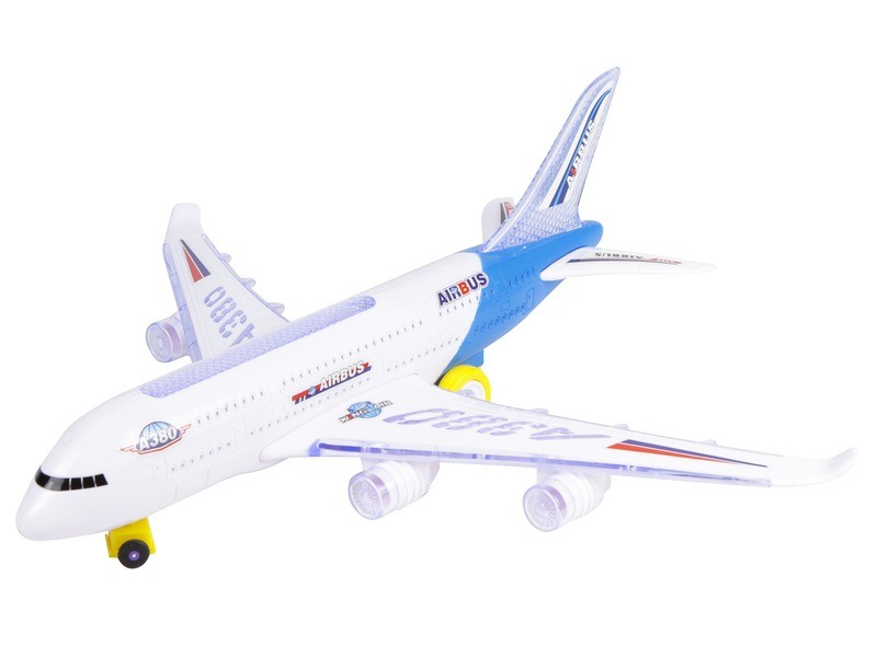 Airbus A380 elemes repülő - 38 cm, világítás és hang