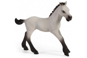 Schleich játékos kiscsikó 42534 rózsaszín takaróval