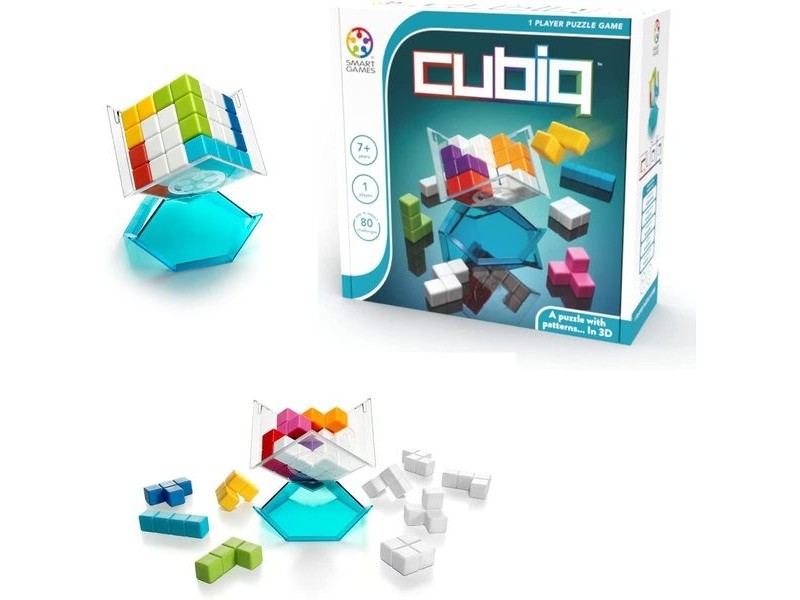 Smart Games Cubiq társasjáték - 3D logikai puzzle