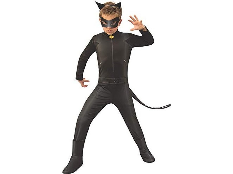 Miracoulus Fekete Macska (Cat Noir) gyerek jelmez 96-116 cm