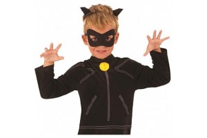Miracoulus Fekete Macska (Cat Noir) gyerek jelmez 96-116 cm