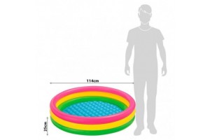 Intex Sunset Glow medence 114 x 25 cm