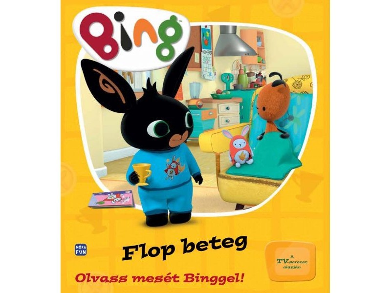 Bing ápolja Flopot a kanapén