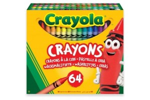 Crayola: Zsírkréta - 64 db-os