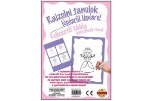 Rajzolni tanulok – letörölhető fejlesztő tábla