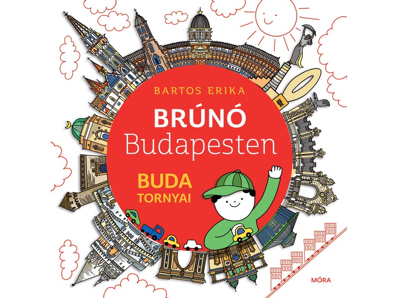 Borító — Buda tornyai (Brúnó Budapesten 1.)
