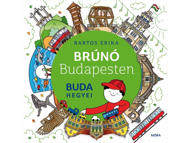 Brúnó Budapesten 2. — Buda hegyei (borító)