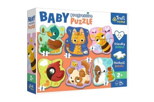 Trefl Baby: Állatok puzzle...