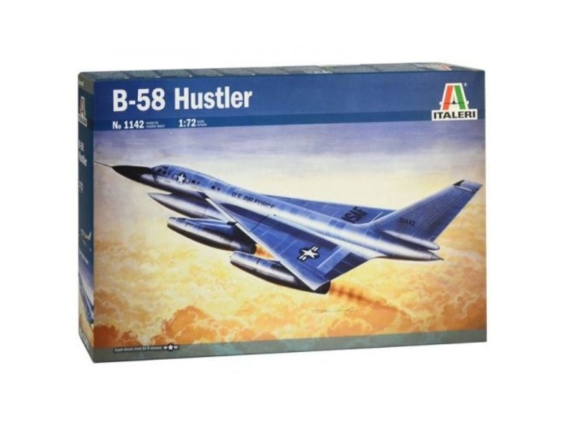 Italeri B-58 Hustler 1:72 bombázó makett
