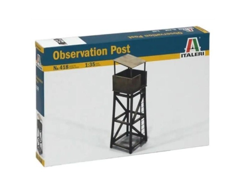 Italeri 1:35 fa őrtorony makett