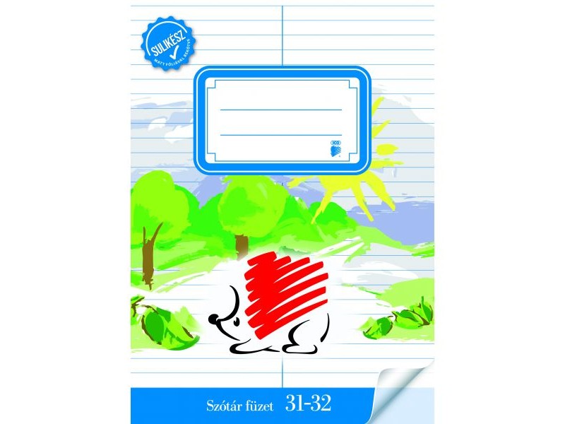 ICO Süni sulikész szótárfüzet (A5)